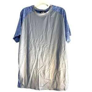 CS Sport Mens T-Shirt Blue/Gray Size XL